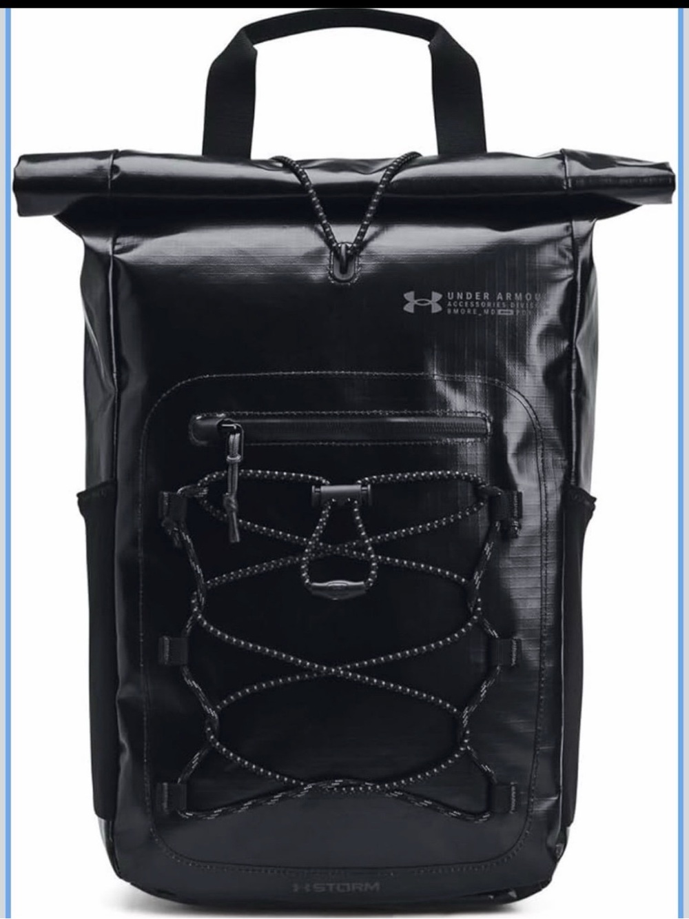 Under Armour UA Summit Storm Backpack Black NWT 15” Laptop